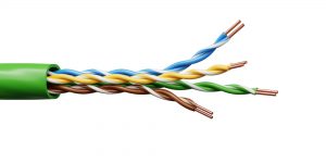 Kabel Instalacyjny FibrainDATA, Kat.5e, 4P, U/UTP, LSZH, Dca, 1000m