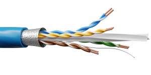 Kabel Instalacyjny FibrainDATA, Kat.6, 4P, F/UTP, LSZH, Dca, 1000m