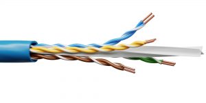Kabel Instalacyjny FibrainDATA, Kat.6, 4P, U/UTP, LSFRZH, B2ca, 500m