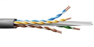 Kabel Instalacyjny FibrainDATA, Kat.6, 4P, U/UTP, PVC, Eca, 500m