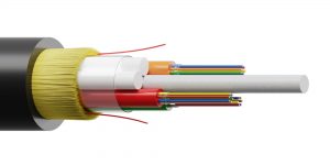 AERO-AS06  <br>Kabel napowietrzny wielotubowy <br>tuba 2.0 mm, siła instalacyjna 6.0 kN
