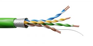 Kabel Instalacyjny FibrainDATA, Kat.5, 4P, F/UTP, LSZH, Dca, 1000m