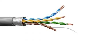Kabel Instalacyjny FibrainDATA, Kat.5, 4P, F/UTP, PVC, Eca, 1000m