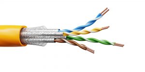 Kabel Instalacyjny FibrainDATA, Kat.7, 4P, S/FTP, LSFRZH, Dca, 500m