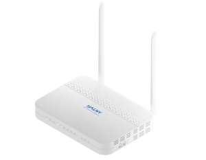 GPON ONT z Wi-Fi 5 2×2 866Mbps + 300Mbps 2.4Ghz, 4 portami Gigabit LAN, 1 portem VoIP RJ11, 1 portem RF