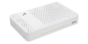 GPON ONT z Wi-Fi 6 1201Mbps + 574Mbps 2.4Ghz, 4 portami Gigabit LAN, 1 portem VoIP RJ11