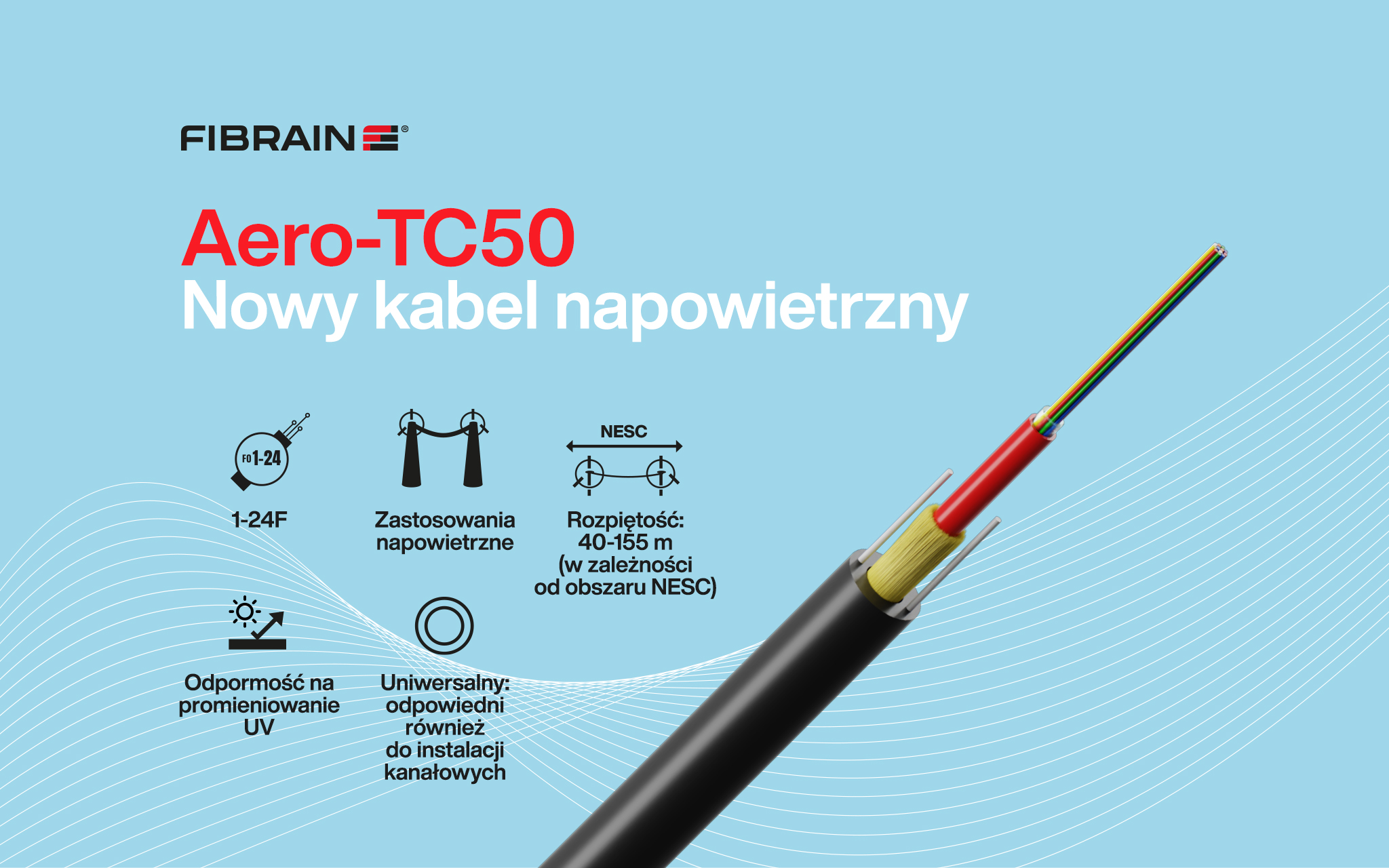 Nowość w ofercie kabli napowietrznych!