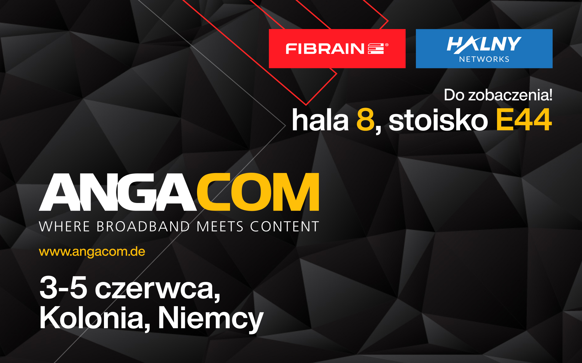 Spotkajmy się na targach ANGA COM 2025!